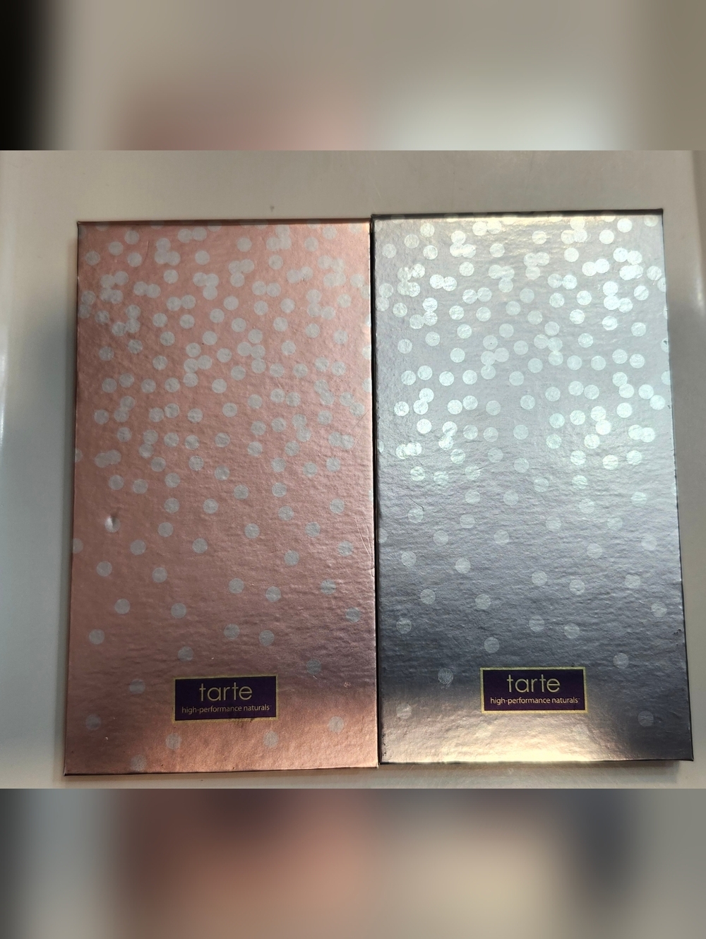 New Set of 2 Tarte 6 Pan Eyeshadow & Blush Palettes in "Rejoiced" & "Overjoyed"